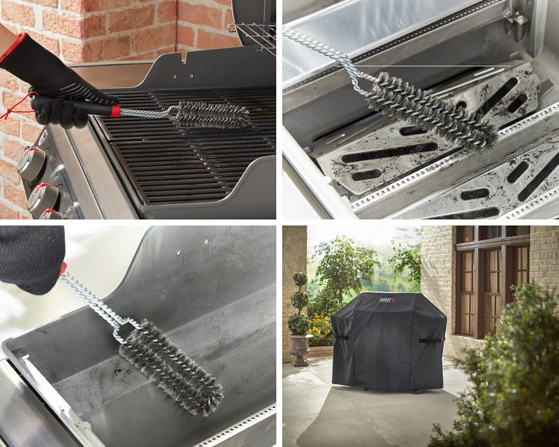 brosse nettoyage barbecue weber